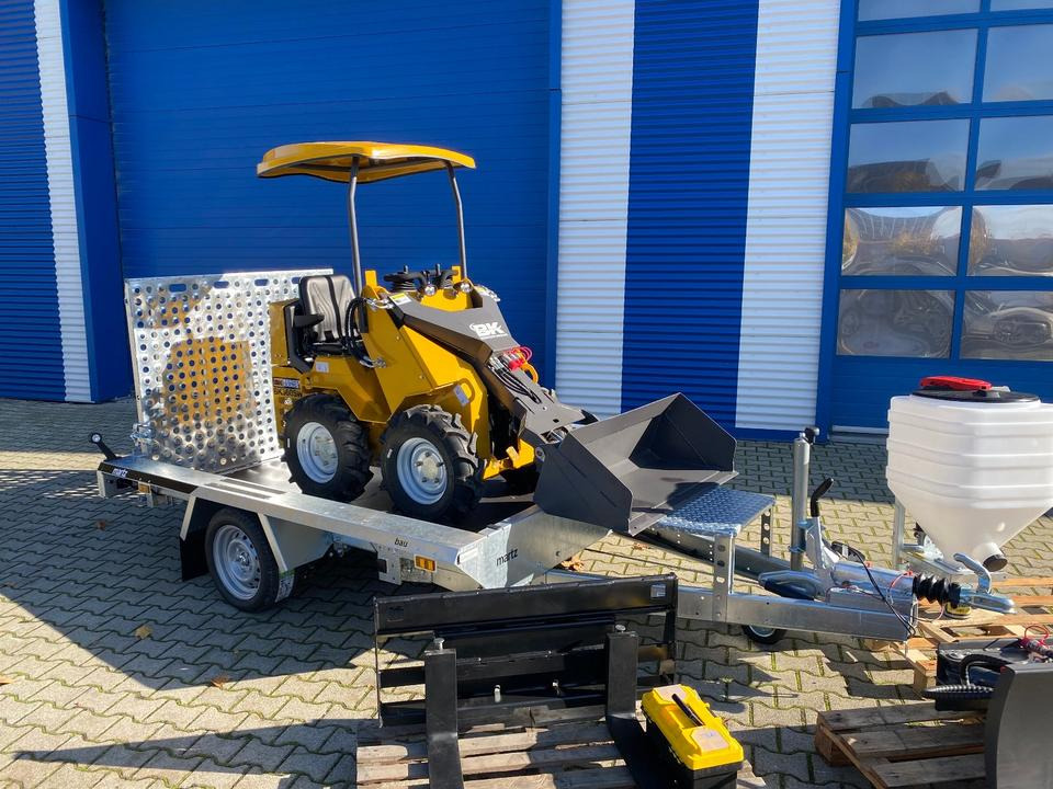 Radlader/Mini-Radlader BK360SW inkl. Tieflader und Winter-Komplettpaket *INKL.19% MWST*BERGER KRAUS*B&S MOTOR*SOFORT!* - Compact loader, Trailer: picture 4 Radlader/Mini-Radlader BK360SW inkl. Tieflader und Winter-Komplettpaket *INKL.19% MWST*BERGER KRAUS*B&S MOTOR*SOFORT!* - Compact loader, Trailer: picture 4