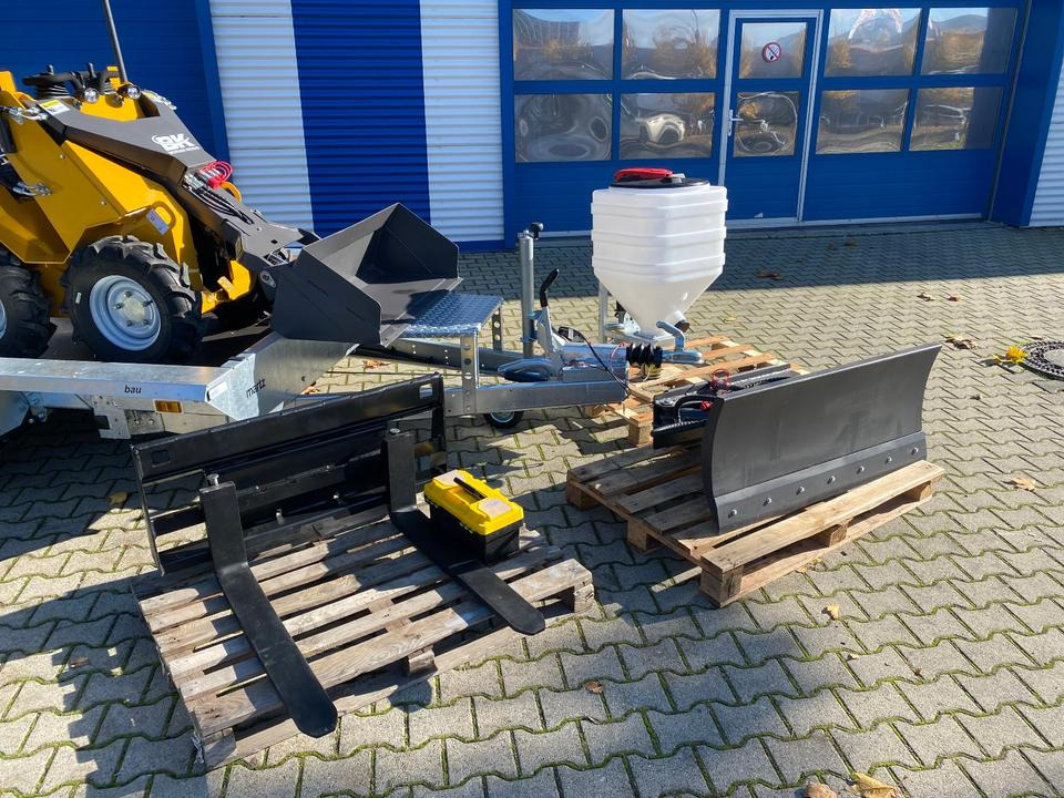 Radlader/Mini-Radlader BK360SW inkl. Tieflader und Winter-Komplettpaket *INKL.19% MWST*BERGER KRAUS*B&S MOTOR*SOFORT!* - Compact loader, Trailer: picture 3 Radlader/Mini-Radlader BK360SW inkl. Tieflader und Winter-Komplettpaket *INKL.19% MWST*BERGER KRAUS*B&S MOTOR*SOFORT!* - Compact loader, Trailer: picture 3