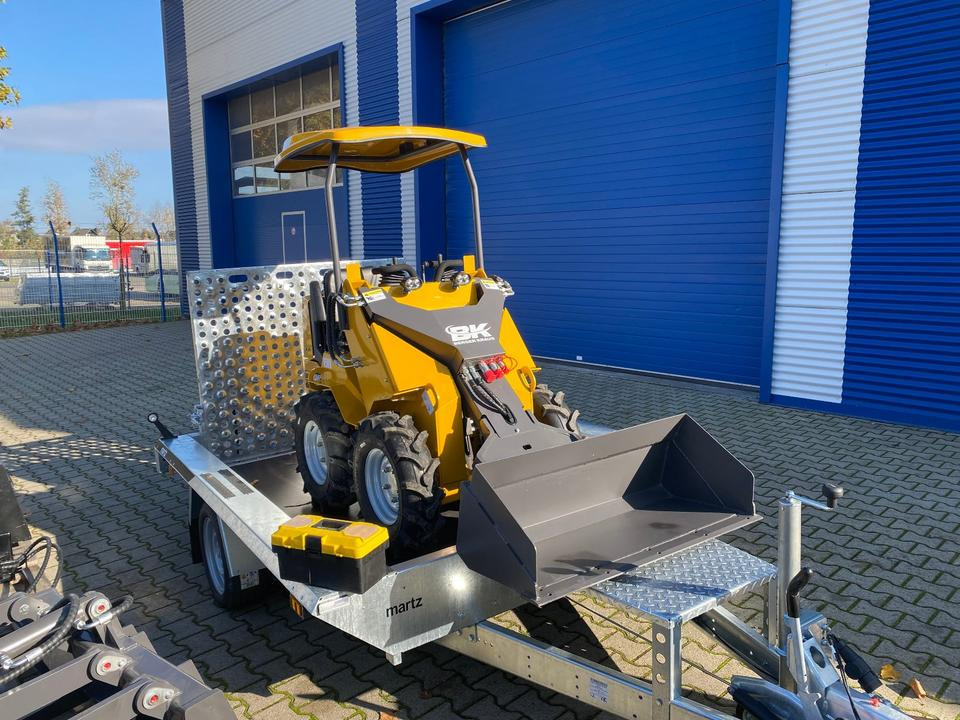 Radlader/Mini-Radlader BK360SW inkl. Tieflader und großem Zubehör *INKL.19% MWST*BERGER KRAUS*B&S MOTOR*SOFORT!* - Compact loader, Trailer: picture 4 Radlader/Mini-Radlader BK360SW inkl. Tieflader und großem Zubehör *INKL.19% MWST*BERGER KRAUS*B&S MOTOR*SOFORT!* - Compact loader, Trailer: picture 4