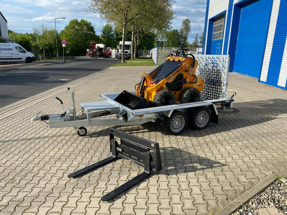 Radlader / Minilader BK323S mit Gabelpaket und Tieflader *INKL.19% MWST*BERGER KRAUS*BRIGGS&STRATTON*SOFORT!* - Skid steer loader: picture 2 Radlader / Minilader BK323S mit Gabelpaket und Tieflader *INKL.19% MWST*BERGER KRAUS*BRIGGS&STRATTON*SOFORT!* - Skid steer loader: picture 2