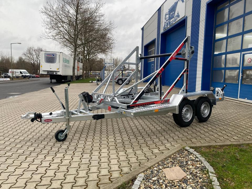 Vermietung / Kabelanhänger 3500KG / Nutzlast 2766KG / Kabeltrommel-Anhänger / Glasfaser/ 1 Monat - Cable drum trailer: picture 3 Vermietung / Kabelanhänger 3500KG / Nutzlast 2766KG / Kabeltrommel-Anhänger / Glasfaser/ 1 Monat - Cable drum trailer: picture 3