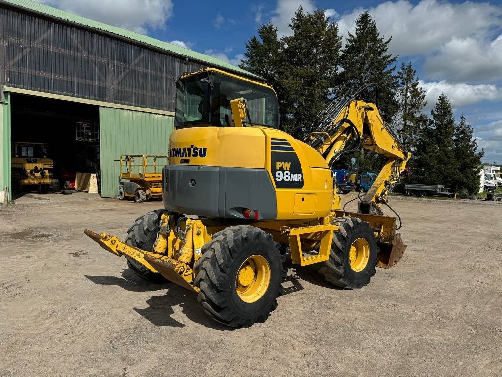 Komatsu PW 98 MR-8 - Wheel excavator: picture 4 Komatsu PW 98 MR-8 - Wheel excavator: picture 4