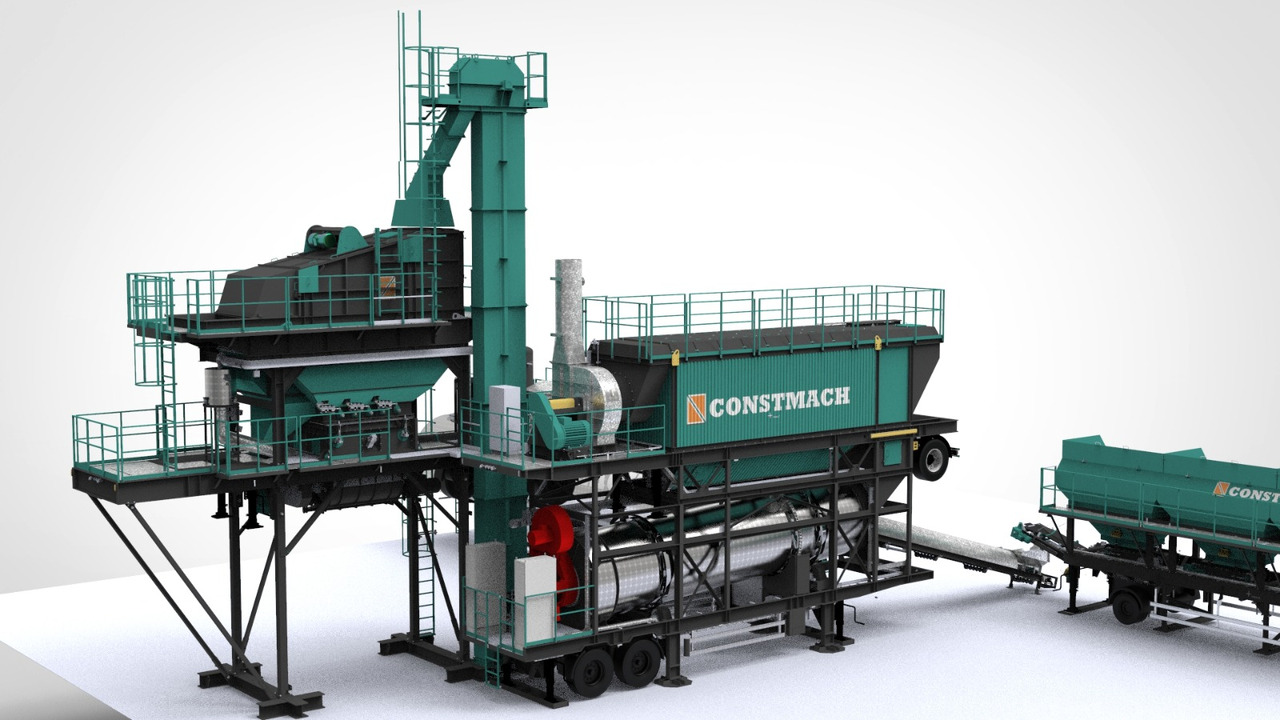 Constmach Mobile Batch Type Asphalt Plants - Asphalt plant: picture 4 Constmach Mobile Batch Type Asphalt Plants - Asphalt plant: picture 4