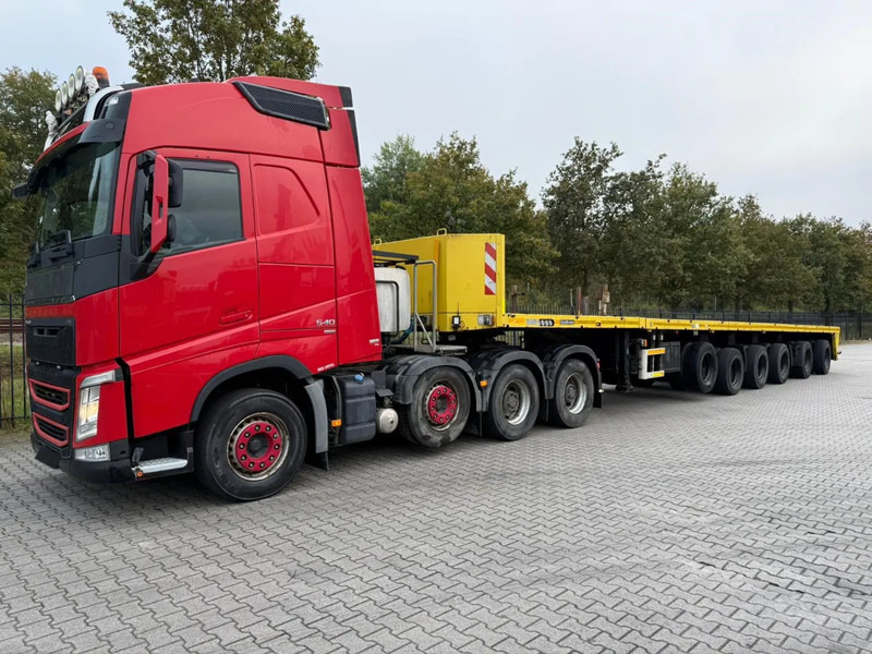 Goldhofer SPZ-DH 6-84/80A - Dropside/ Flatbed semi-trailer: picture 1 Goldhofer SPZ-DH 6-84/80A - Dropside/ Flatbed semi-trailer: picture 1
