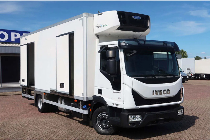 Iveco EuroCargo 120 El 210L Carrier Supra 850 MT Koel/Vries+Klep Bitemp met verplaatsbare wand - Refrigerator truck: picture 2 Iveco EuroCargo 120 El 210L Carrier Supra 850 MT Koel/Vries+Klep Bitemp met verplaatsbare wand - Refrigerator truck: picture 2