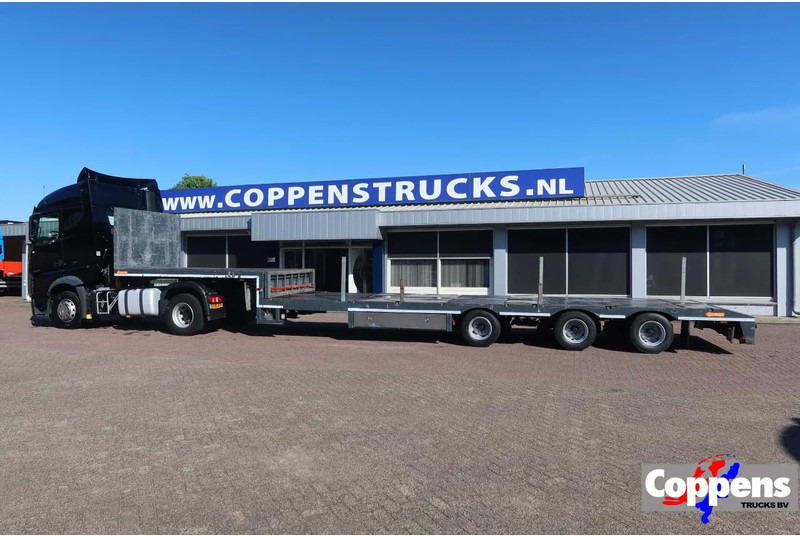 Lintrailers S3A Uitschuifbaar, 3 Asser met 2 x stuuras - Low loader semi-trailer: picture 1 Lintrailers S3A Uitschuifbaar, 3 Asser met 2 x stuuras - Low loader semi-trailer: picture 1