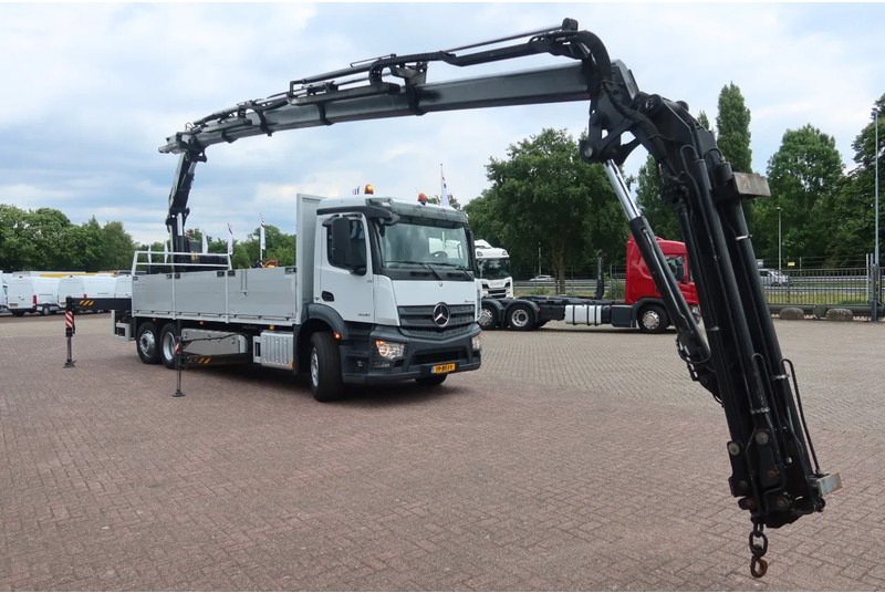 Mercedes-Benz ANTOS 2830 Kraanwagen open Laadbak Fassi F295 + FLY-JIB - Crane truck: picture 3 Mercedes-Benz ANTOS 2830 Kraanwagen open Laadbak Fassi F295 + FLY-JIB - Crane truck: picture 3