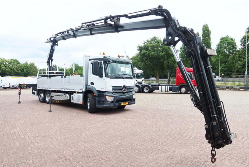 Mercedes-Benz ANTOS 2830 Kraanwagen open Laadbak Fassi F295 + FLY-JIB - Crane truck: picture 2 Mercedes-Benz ANTOS 2830 Kraanwagen open Laadbak Fassi F295 + FLY-JIB - Crane truck: picture 2
