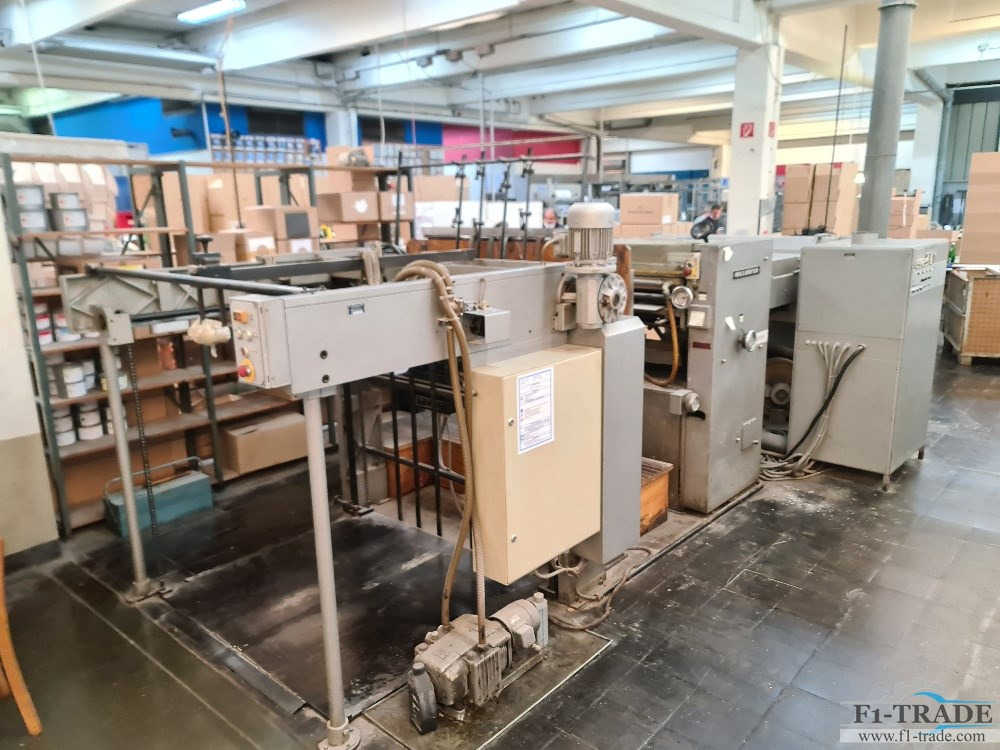 Billhöfer CPUV-112 - Printing machinery: picture 1 Billhöfer CPUV-112 - Printing machinery: picture 1