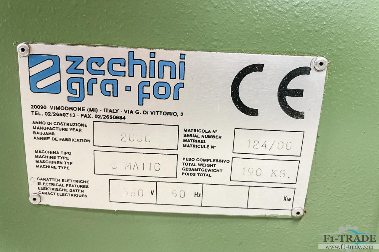 Printing machinery Zechini CIMATIC: picture 6 Printing machinery Zechini CIMATIC: picture 6