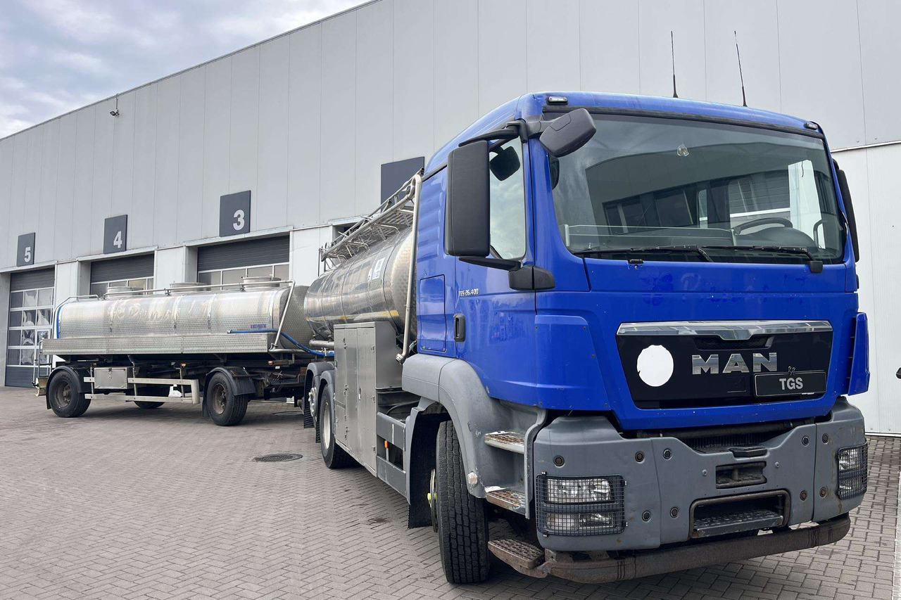 MAN TGS 26.400 6X2-2 Plandex (08632) - Tank truck: picture 1 MAN TGS 26.400 6X2-2 Plandex (08632) - Tank truck: picture 1