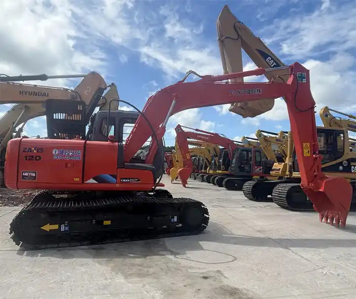 High Quality Original Landscaping Excavator Hitachi Zx120 Excavator With Thumb And Ditch Bucket In Shanghai - Crawler excavator: picture 2 High Quality Original Landscaping Excavator Hitachi Zx120 Excavator With Thumb And Ditch Bucket In Shanghai - Crawler excavator: picture 2