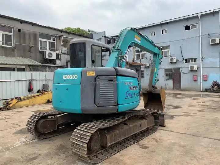 Used hydraulic Crawler Excavator Excavator Machine 7 Ton Kobelco SK75 Excavator good construction machinery for sale - Mini excavator: picture 3 Used hydraulic Crawler Excavator Excavator Machine 7 Ton Kobelco SK75 Excavator good construction machinery for sale - Mini excavator: picture 3
