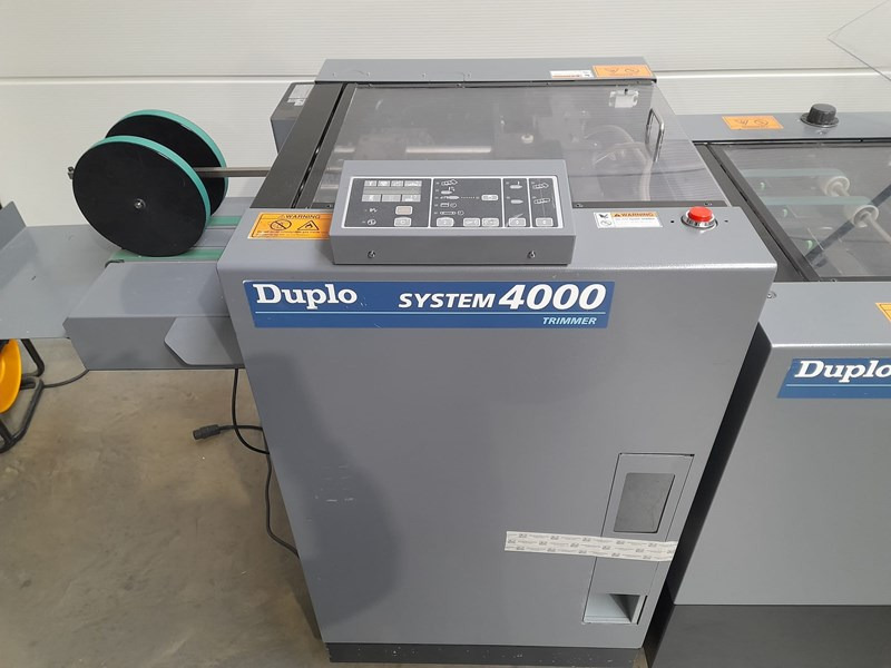 Duplo System 4000 - Printing machinery: picture 5 Duplo System 4000 - Printing machinery: picture 5