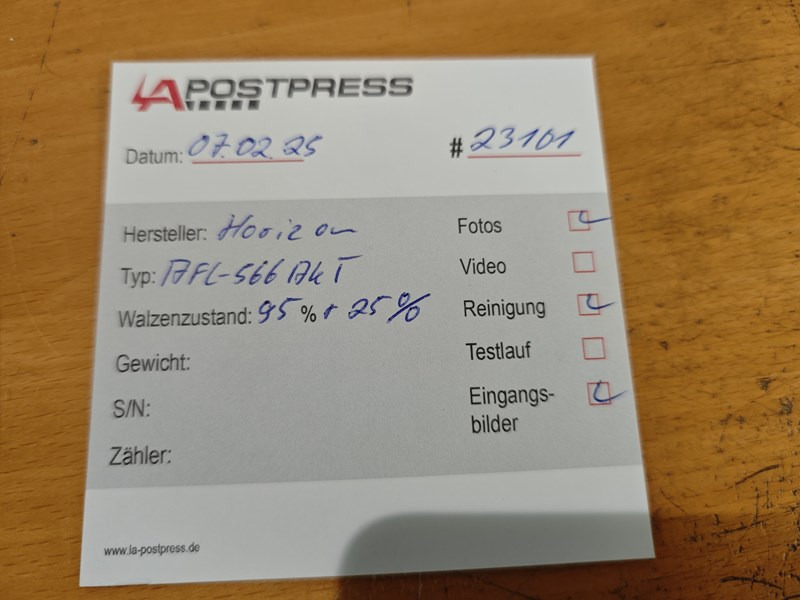 Horizon AFC-566 AKT | 22 Mio | 2010 - Folding machine: picture 5 Horizon AFC-566 AKT | 22 Mio | 2010 - Folding machine: picture 5