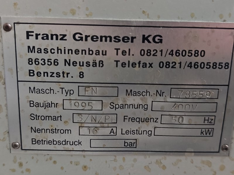 MB Bäuerle CAS 524 | 1995 - Folding machine: picture 3 MB Bäuerle CAS 524 | 1995 - Folding machine: picture 3