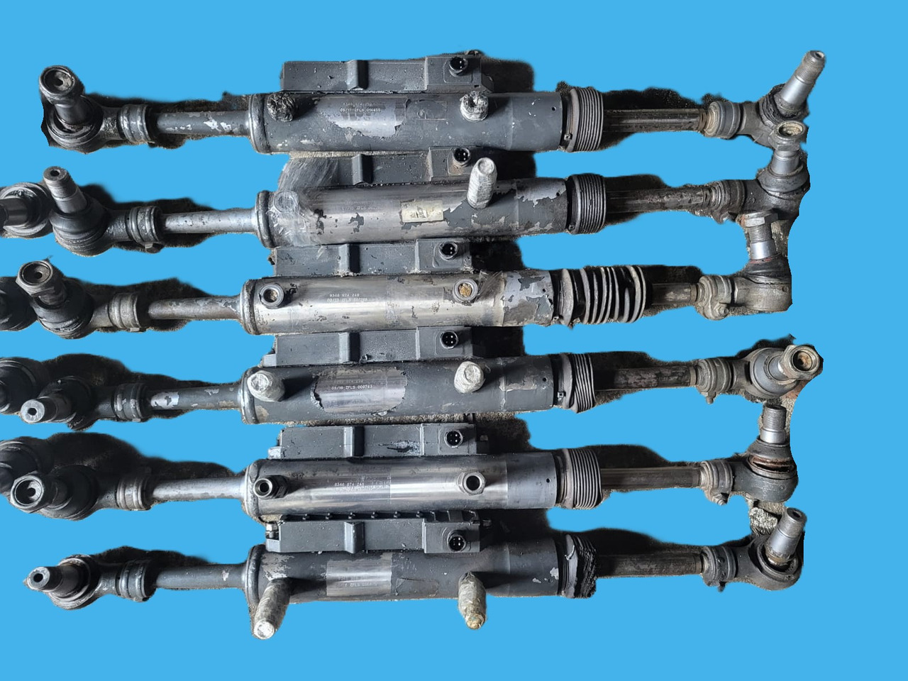 Siłownik osi skrętnej hydrauliczny A9604661092 Mercedes Actros MP4 Antos - Spare parts: picture 4 Siłownik osi skrętnej hydrauliczny A9604661092 Mercedes Actros MP4 Antos - Spare parts: picture 4