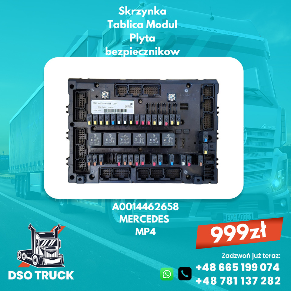 Skrzynka Tablica Modul Plyta bezpiecznikow A0014462458 A0014462658 A001446515 - Spare parts: picture 4 Skrzynka Tablica Modul Plyta bezpiecznikow A0014462458 A0014462658 A001446515 - Spare parts: picture 4