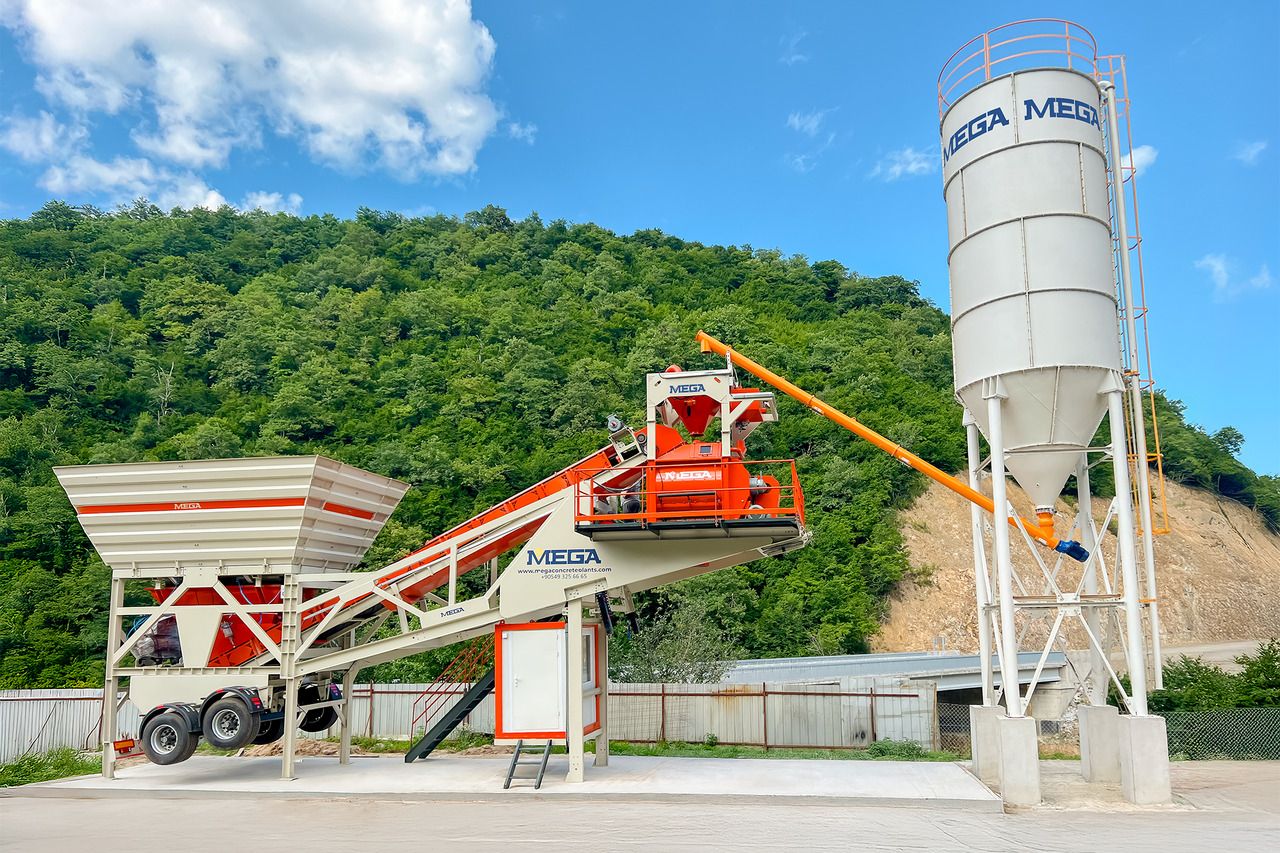 CONCRETE BATCHING PLANT MOBILE - Concrete plant: picture 2 CONCRETE BATCHING PLANT MOBILE - Concrete plant: picture 2