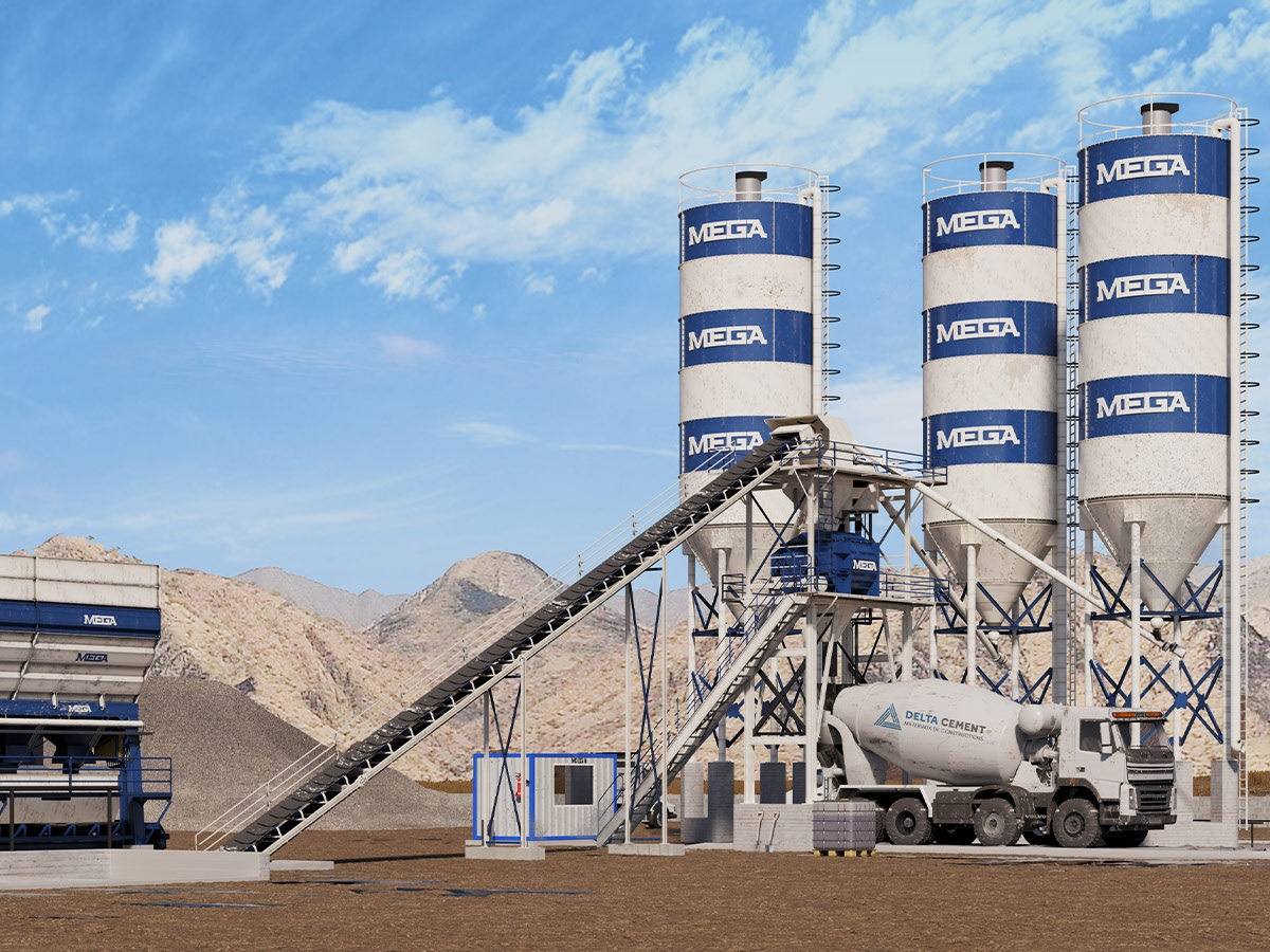 MEGA PROMIX 90 TW - Concrete plant: picture 1 MEGA PROMIX 90 TW - Concrete plant: picture 1