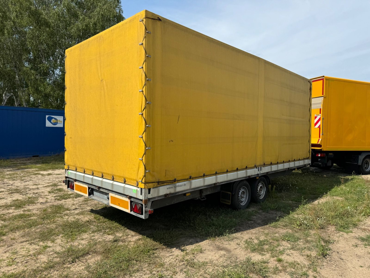 Humbaur Plane und Spriegel - Curtainsider trailer: picture 3 Humbaur Plane und Spriegel - Curtainsider trailer: picture 3