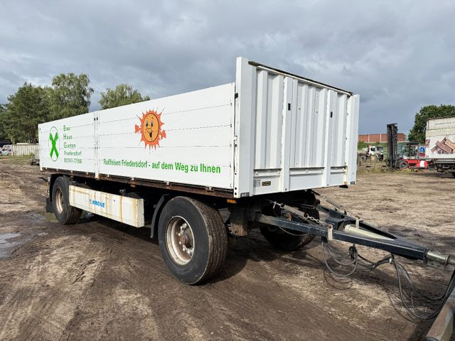 Krone AZ - Dropside/ Flatbed trailer: picture 1 Krone AZ - Dropside/ Flatbed trailer: picture 1