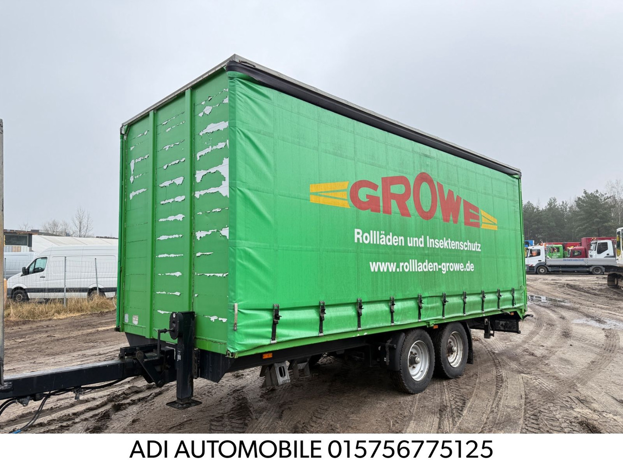 Krukenmeier TLPS 11 Schiebeplanen - Dropside/ Flatbed trailer: picture 1 Krukenmeier TLPS 11 Schiebeplanen - Dropside/ Flatbed trailer: picture 1