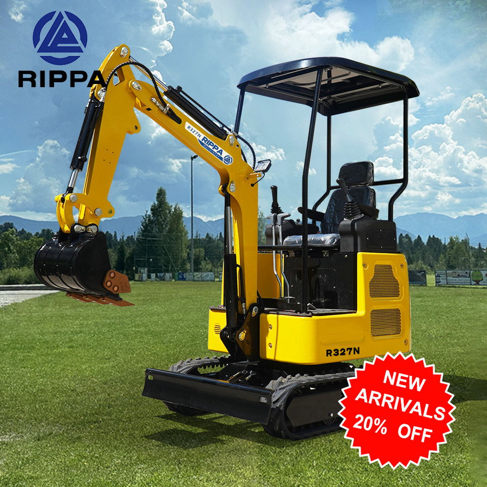 Rippa R327-Kubota/Changchai engine- Rapid delivery - Mini excavator: picture 1 Rippa R327-Kubota/Changchai engine- Rapid delivery - Mini excavator: picture 1