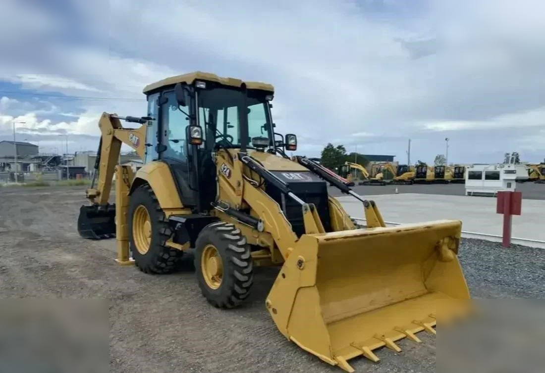 CATERPILLAR 424 - Backhoe loader: picture 2 CATERPILLAR 424 - Backhoe loader: picture 2