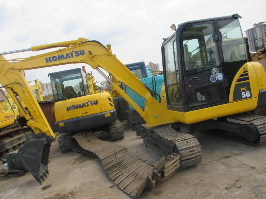 Komatsu PC56 - Mini excavator: picture 1 Komatsu PC56 - Mini excavator: picture 1
