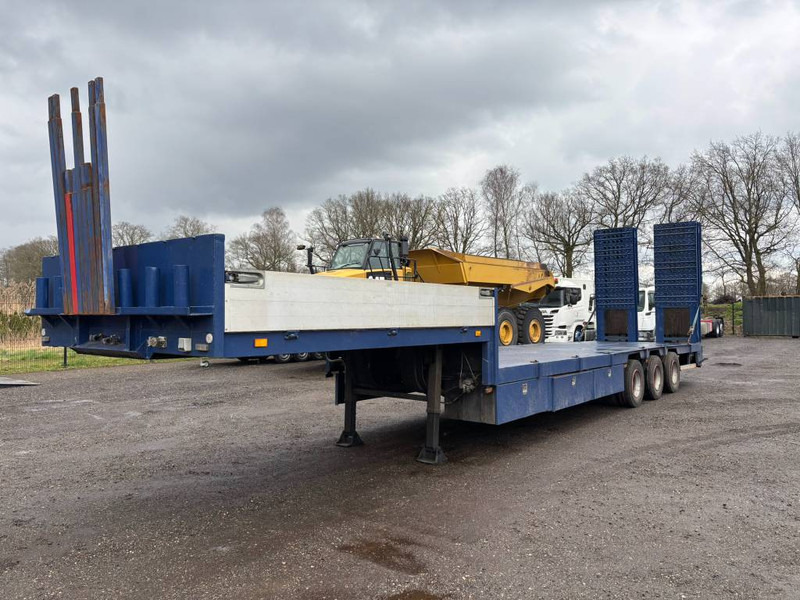Broshuis Lowloader tieflader 3 assen leaf spring, laadklep - Low loader semi-trailer: picture 2 Broshuis Lowloader tieflader 3 assen leaf spring, laadklep - Low loader semi-trailer: picture 2