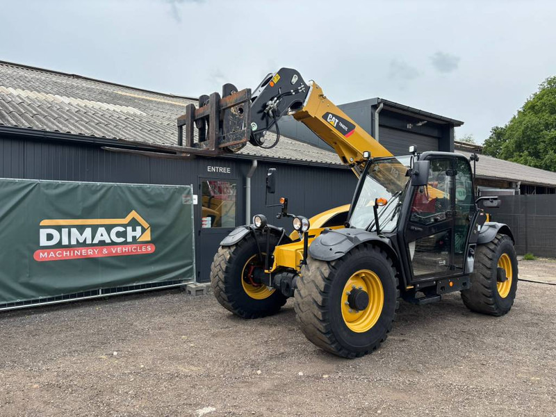 Cat TH 407 C TOP!! 4x4 forks. air brakes, luft bremse - Telescopic handler: picture 5 Cat TH 407 C TOP!! 4x4 forks. air brakes, luft bremse - Telescopic handler: picture 5