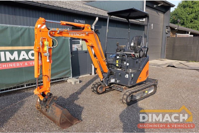 Hitachi ZX 17 CW05 hydraulische snelwissel - Mini excavator: picture 5 Hitachi ZX 17 CW05 hydraulische snelwissel - Mini excavator: picture 5