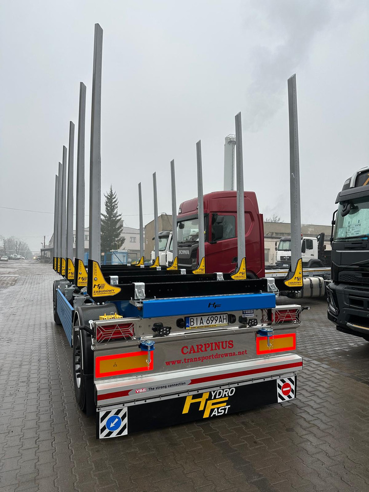 Hydrofast Przyczepa 2 osiowa do drewna stosowego HFP2/2-axle timber trailer HFP2 - Timber trailer: picture 2 Hydrofast Przyczepa 2 osiowa do drewna stosowego HFP2/2-axle timber trailer HFP2 - Timber trailer: picture 2