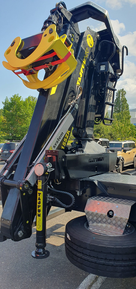 New Timber truck for transportation of bulk materials RENAULT TRUCKS CP6x4 Renault zabudowa do biomasy z żyurawiem Tajfun L155ZK/ Renault Biomass body with crane Tajfun L155ZK/  Renault Biomasse-Aufbau mit Kran Tajfun L155ZK: picture 6