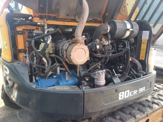 Hyundai R80 -9A - Crawler excavator: picture 5 Hyundai R80 -9A - Crawler excavator: picture 5