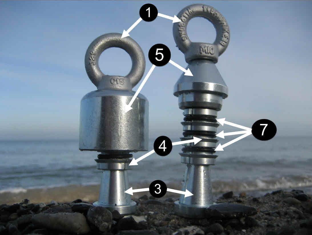 Hd Pe Rohrziehkopf Pulling Heads Towing Heads - Spare parts for Directional boring machine: picture 5 Hd Pe Rohrziehkopf Pulling Heads Towing Heads - Spare parts for Directional boring machine: picture 5