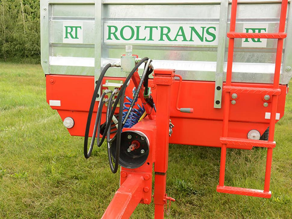 New Manure spreader Roltrans Miststreuer / Manure spreader / Épandeur à fumier / Spandiletame / Разбрасыватель органических удобрений / Rozrzutnik obornika N250/32 JAMNIK 8 t: picture 12