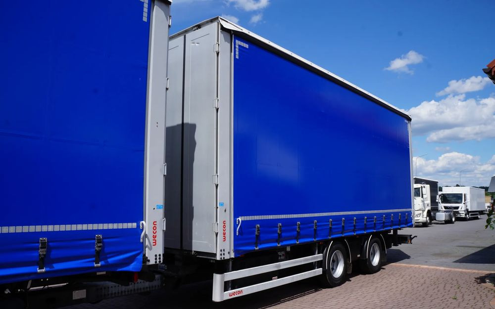 DAF XF 480 EURO 6 ZESTAW TANDEM PRZEJAZDOWY 120 M3 7,7 M + 7,7 M WECON - Curtainsider truck: picture 5 DAF XF 480 EURO 6 ZESTAW TANDEM PRZEJAZDOWY 120 M3 7,7 M + 7,7 M WECON - Curtainsider truck: picture 5