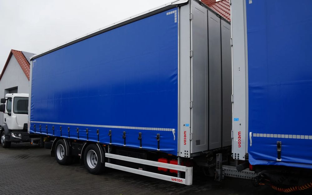 DAF XF 480 EURO 6 ZESTAW TANDEM PRZEJAZDOWY 120 M3 7,7 M + 7,7 M WECON - Curtainsider truck: picture 3 DAF XF 480 EURO 6 ZESTAW TANDEM PRZEJAZDOWY 120 M3 7,7 M + 7,7 M WECON - Curtainsider truck: picture 3