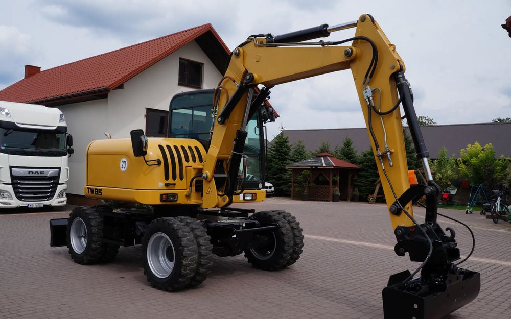 Terex TW 85 Koparka kołowa Sprowadzona silnik DEUTZ Stan Wzorowy - Wheel excavator: picture 4 Terex TW 85 Koparka kołowa Sprowadzona silnik DEUTZ Stan Wzorowy - Wheel excavator: picture 4