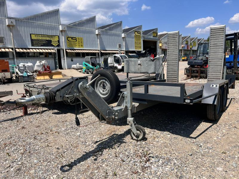 MANDRINOISE REMORQUE PORTE ENGINS 2 ESSIEUX 3T5 2020 - Low loader trailer: picture 1 MANDRINOISE REMORQUE PORTE ENGINS 2 ESSIEUX 3T5 2020 - Low loader trailer: picture 1