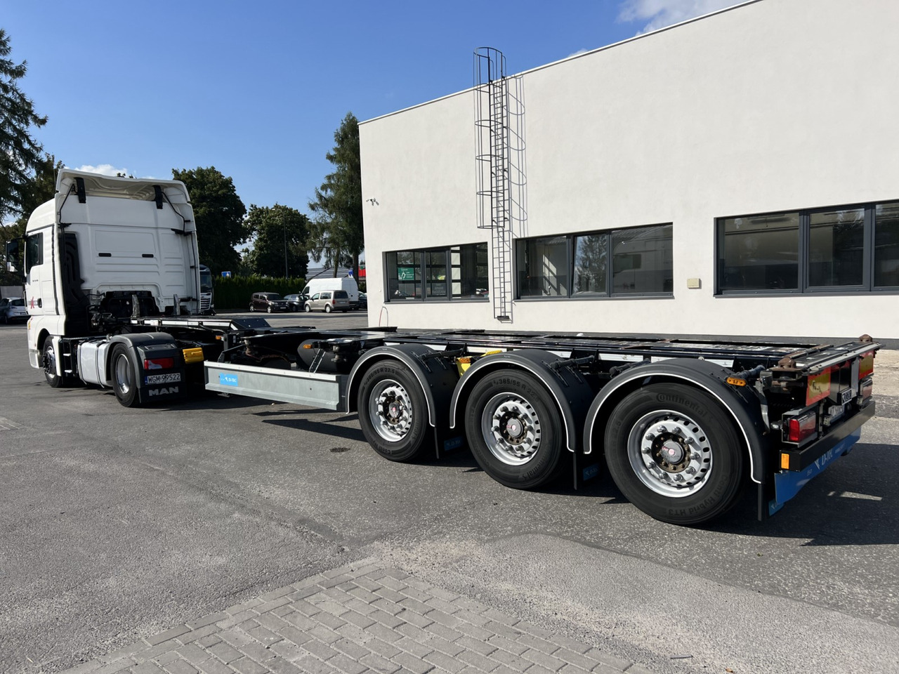 D-TEC Portmaster VCC-01 - Container transporter/ Swap body semi-trailer: picture 1 D-TEC Portmaster VCC-01 - Container transporter/ Swap body semi-trailer: picture 1