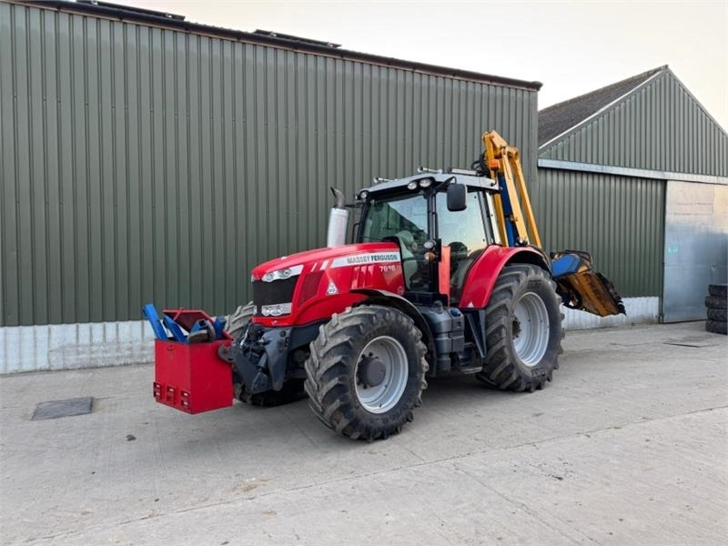 Massey Ferguson Massey Ferguson 7618 Dyna VT c/w Bomford Falcon Ev - Boom mower: picture 1 Massey Ferguson Massey Ferguson 7618 Dyna VT c/w Bomford Falcon Ev - Boom mower: picture 1