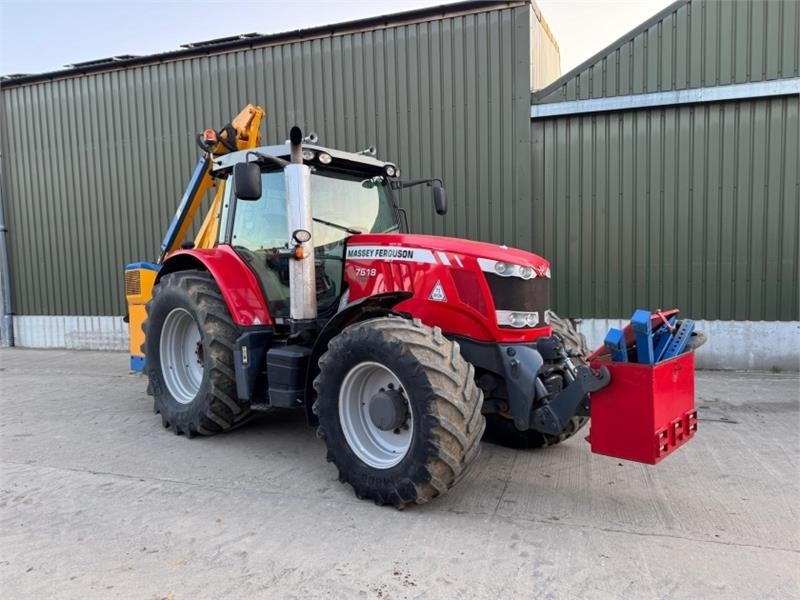 Massey Ferguson Massey Ferguson 7618 Dyna VT c/w Bomford Falcon Ev - Boom mower: picture 3 Massey Ferguson Massey Ferguson 7618 Dyna VT c/w Bomford Falcon Ev - Boom mower: picture 3