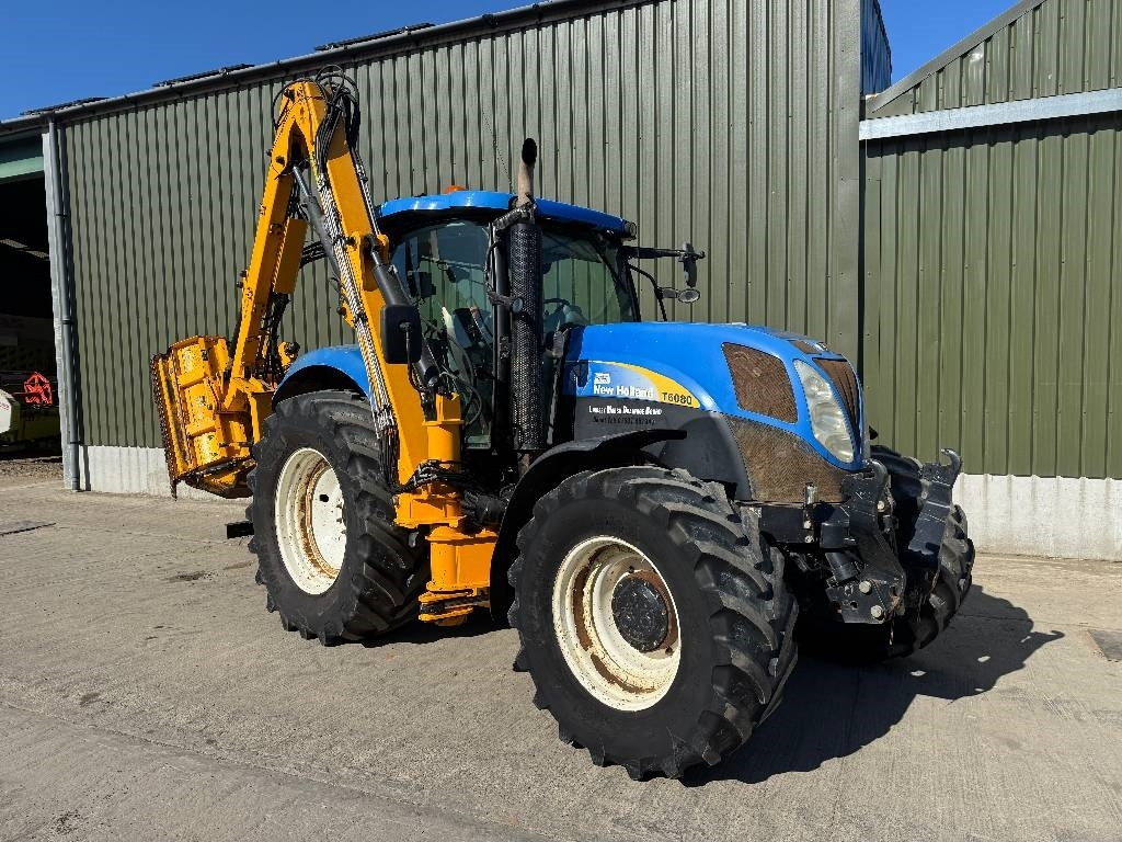 New Holland T6080 c/w Herder Cavalier - Flail mower/ Mulcher: picture 3 New Holland T6080 c/w Herder Cavalier - Flail mower/ Mulcher: picture 3