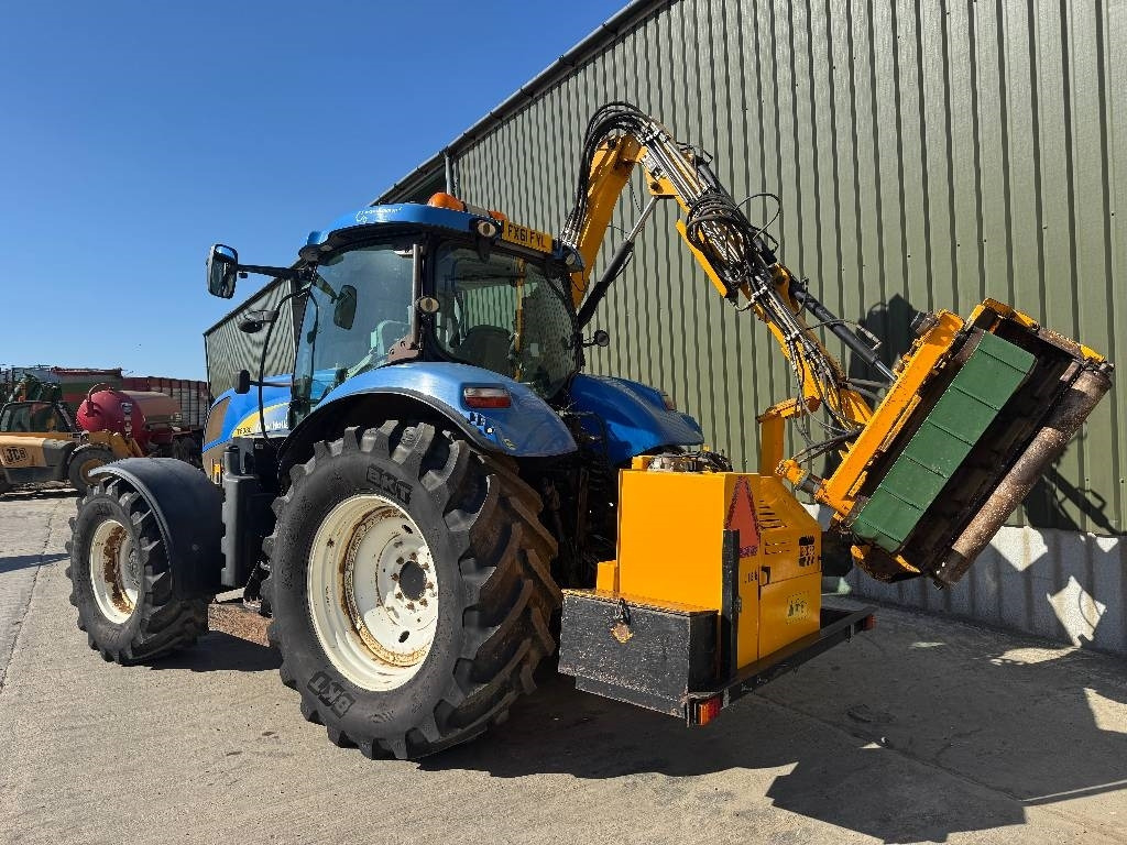 New Holland T6080 c/w Herder Cavalier - Flail mower/ Mulcher: picture 2 New Holland T6080 c/w Herder Cavalier - Flail mower/ Mulcher: picture 2