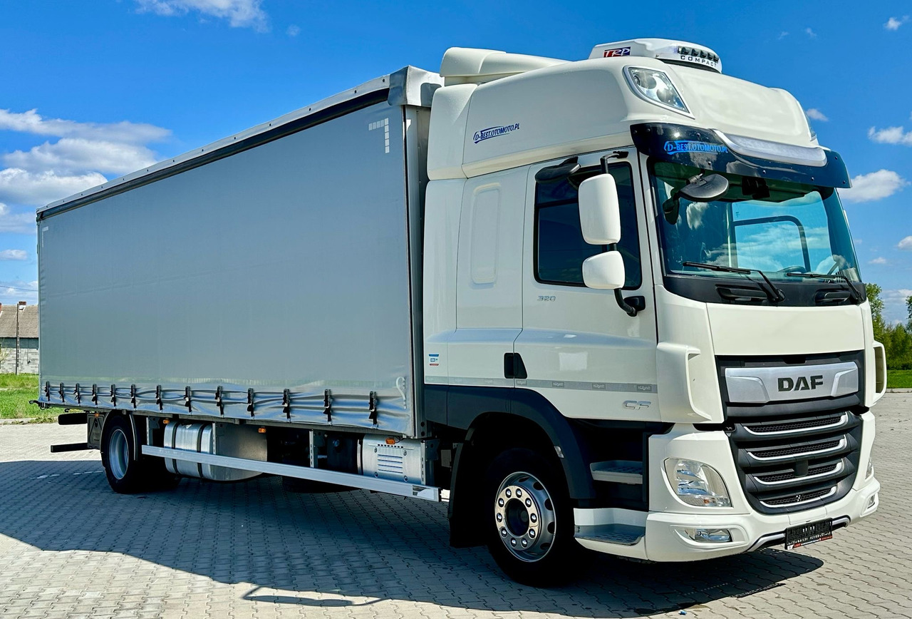 DAF CF 320 / FIRANKA / 21 EUROPALET / SYPIALKA / AUTOMAT / KLIMA POSTOJOWA / 2021 ROK TO - Curtainsider truck: picture 1 DAF CF 320 / FIRANKA / 21 EUROPALET / SYPIALKA / AUTOMAT / KLIMA POSTOJOWA / 2021 ROK TO - Curtainsider truck: picture 1