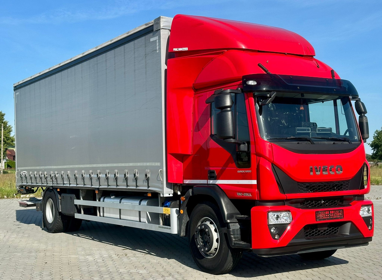 IVECO EUROCARGO 180-280 / FIRANKA / WINDA / 20 PALET / 80 TYŚ KM / 2023 ROK / 9 223 KG ŁADOWNOŚ - Curtainsider truck: picture 1 IVECO EUROCARGO 180-280 / FIRANKA / WINDA / 20 PALET / 80 TYŚ KM / 2023 ROK / 9 223 KG ŁADOWNOŚ - Curtainsider truck: picture 1