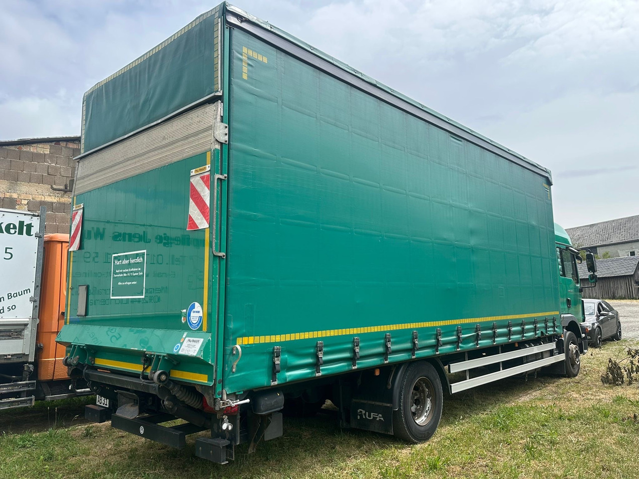 MAN TGM 12.250 / 15.250 / FIRANKA / WINDA / AUTOMAT / 18 PALET / SYPIALKA / 2017 ROK - Curtainsider truck: picture 3 MAN TGM 12.250 / 15.250 / FIRANKA / WINDA / AUTOMAT / 18 PALET / SYPIALKA / 2017 ROK - Curtainsider truck: picture 3